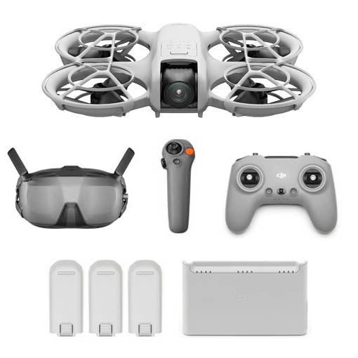 Pack DJI Neo Motion Fly More Combo avec radiocommande 3 DJI FPV